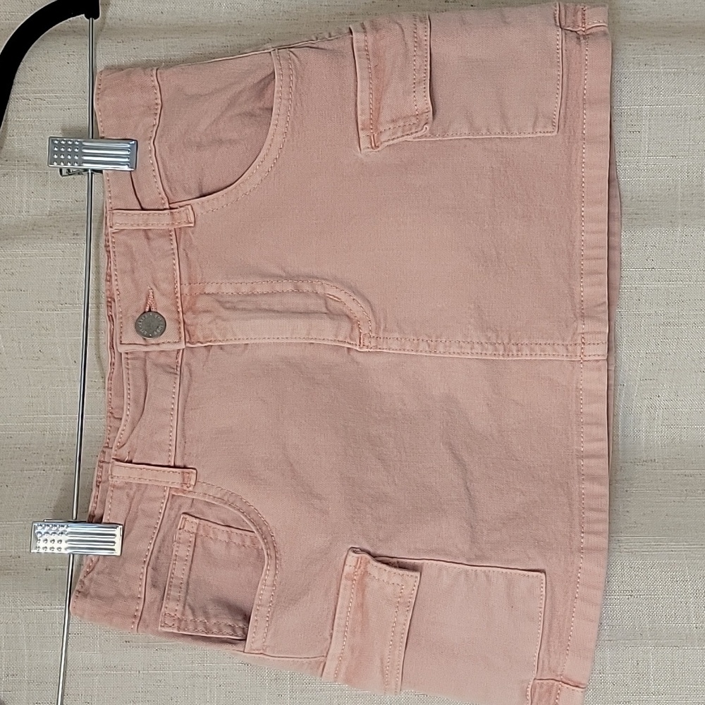 Art Class Pink Cargo Skirt